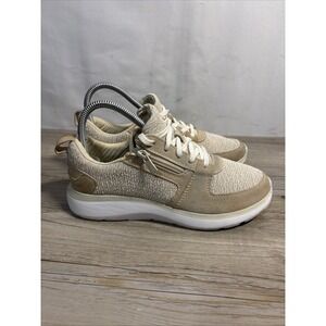 Women's 7 Vionic Delmar Remi Sneaker Cream/ Tan Arch Support
